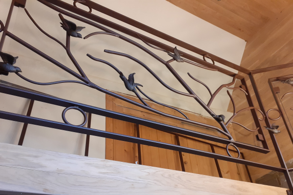 Balustrade décorée