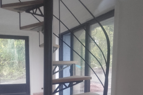 Escalier hélicoïdal, Modèle ” Victoire”