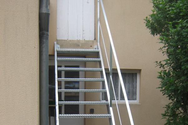  Escalier extérieur - Modèle Lucie