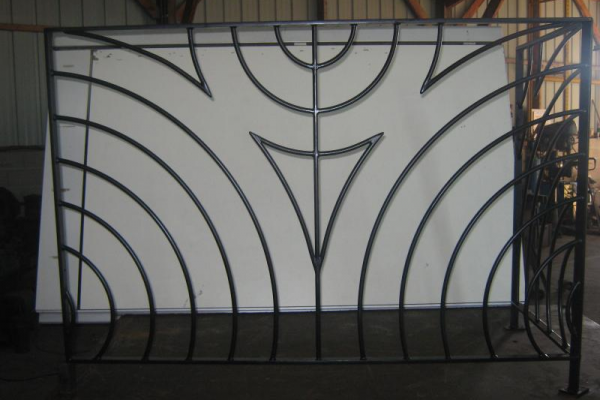 Balustrade extérieure en acier - modèle Ludivine